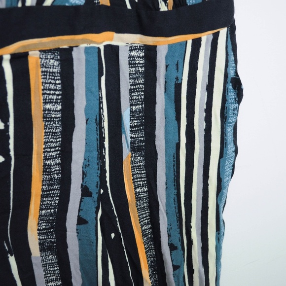 Ella Moss Fjordic Jumpsuit Stripe Halter - Picture 5 of 7